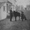 Dr Downes, Marion Downes (on Pony) &amp; Ariel Whitney